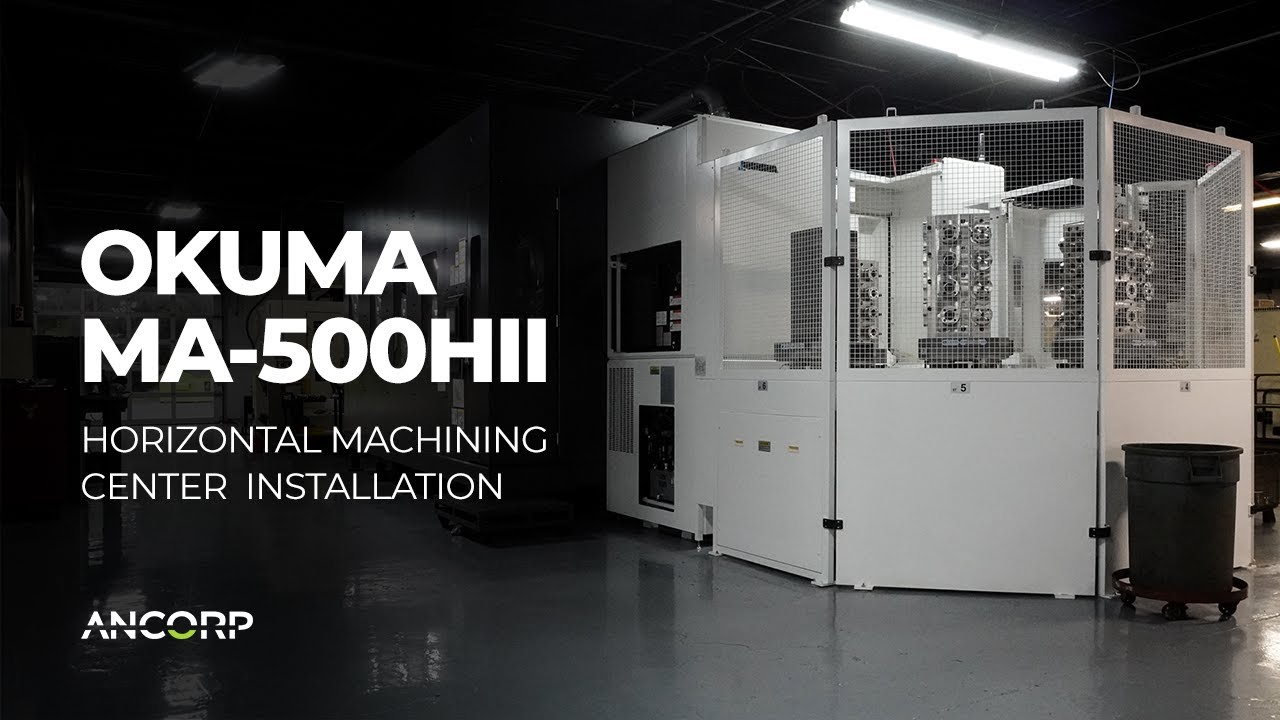 Okuma Horizontal Machining Center Installation
