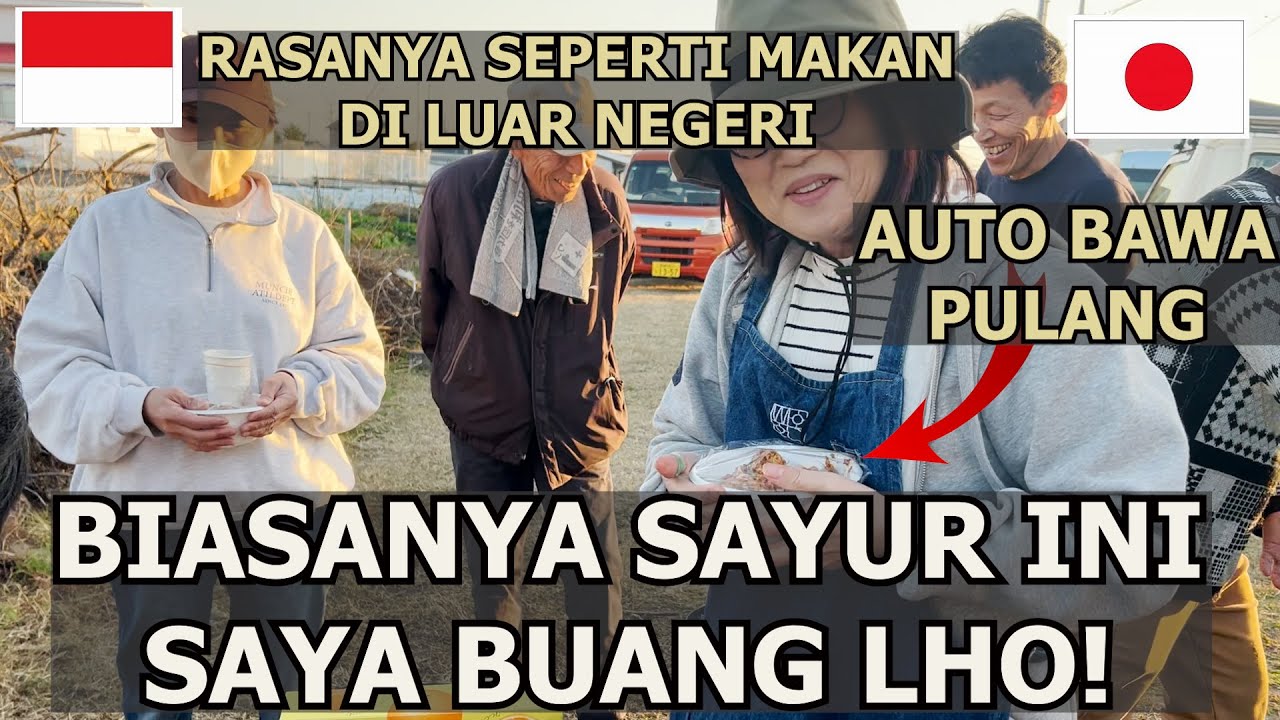 ORANG JEPANG NGGAK SANGKA SAYUR INI ENAK DIMASAK PAKAI BUMBU INDONESIA