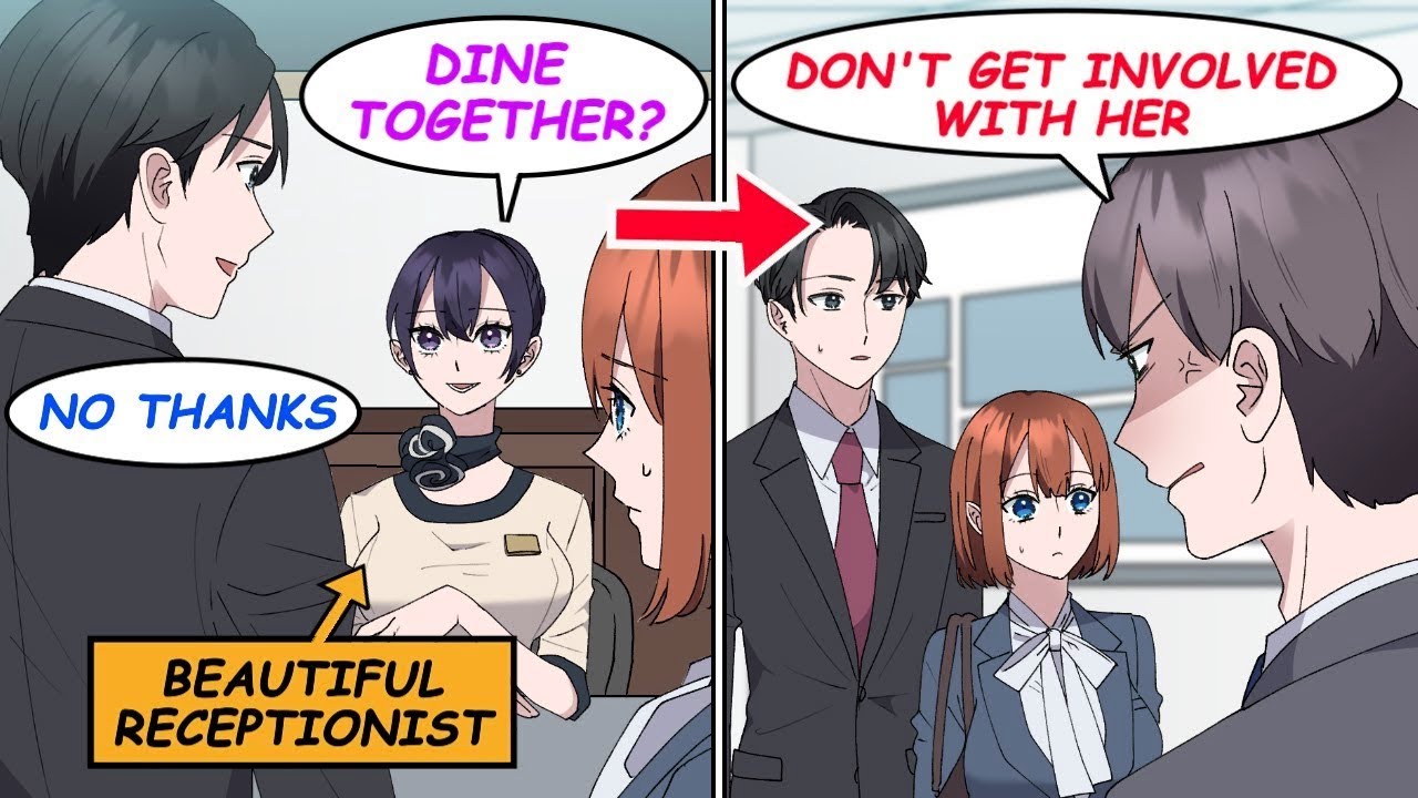 【Comic Dub】A Gorgeous Classmate Liked Talking To Me. The Jealous Employee Went Too Far...【Manga】