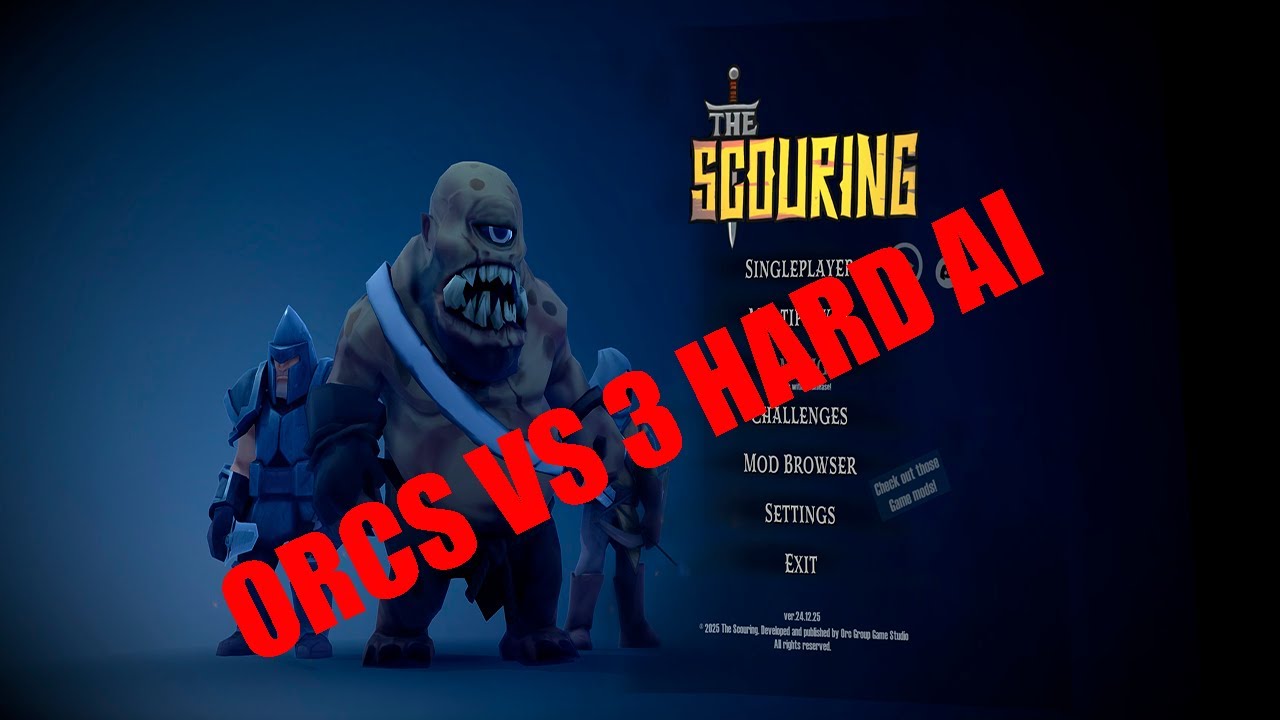 RTS Enjoyer Plays The Scouring EA | Orcs VS 3 Hard AI
