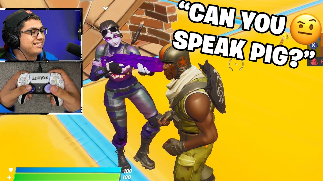 Я притворился, что у меня нет микрофона... | BrockPlaysFortnite