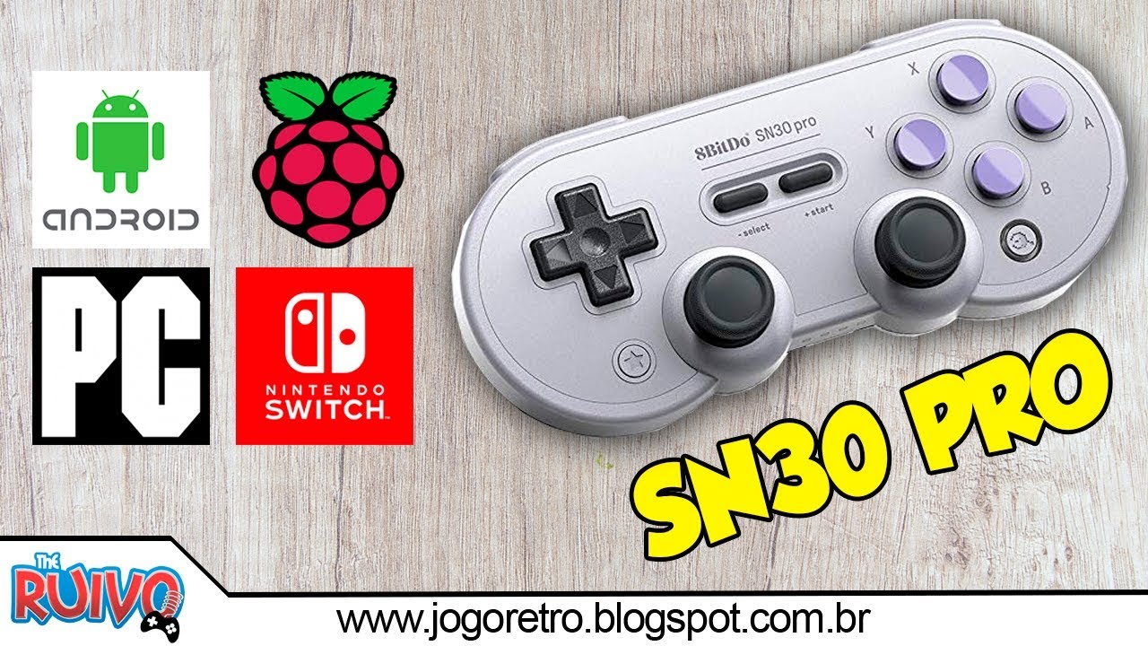 Análise do Gamepad 8BitDo SN30 PRO (NOVA VERSÃO)