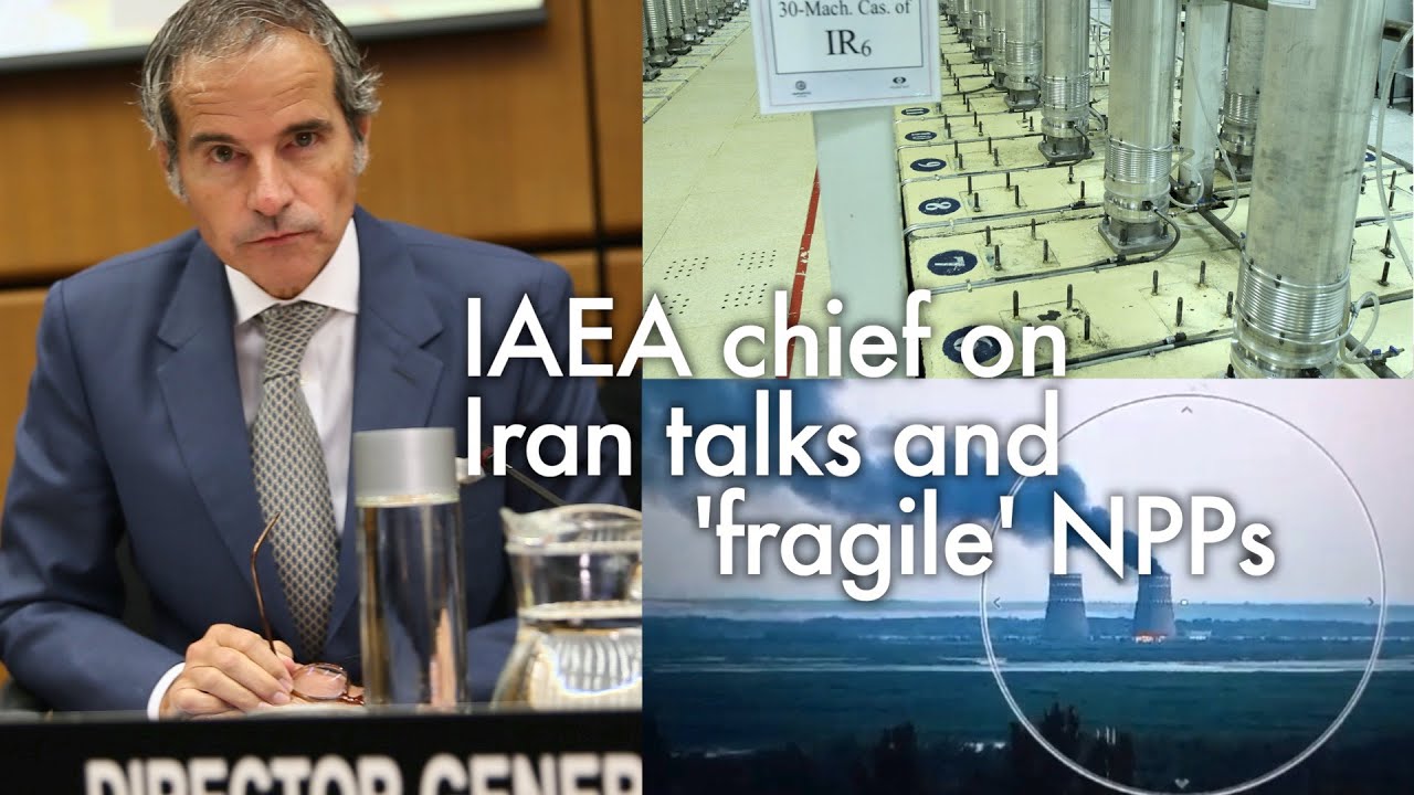 IAEA's Grossi on Iran nuclear talks and key NPPs in Ukraine war after touring Zaporizhzhia and Kursk