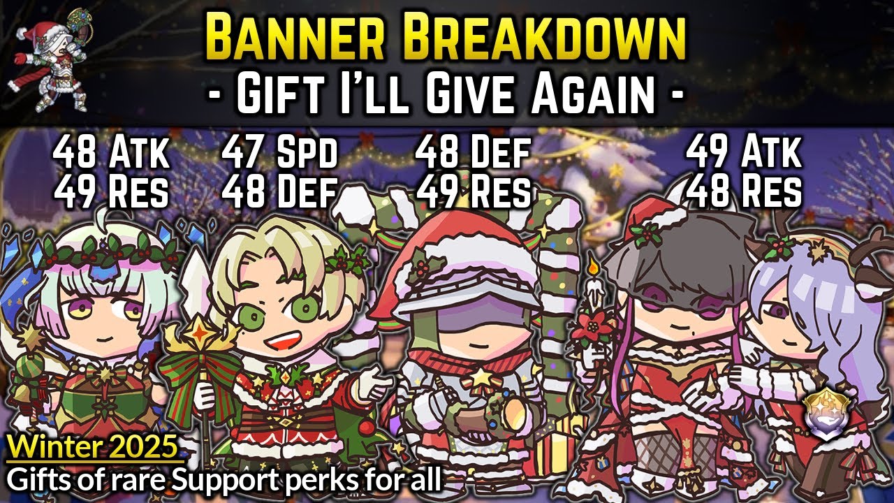 Winter Gatekeeper, Alfred, Sei&eth;r, & Harmonic Ivy/Camilla | Banner Breakdown: Gift I'll Give Again