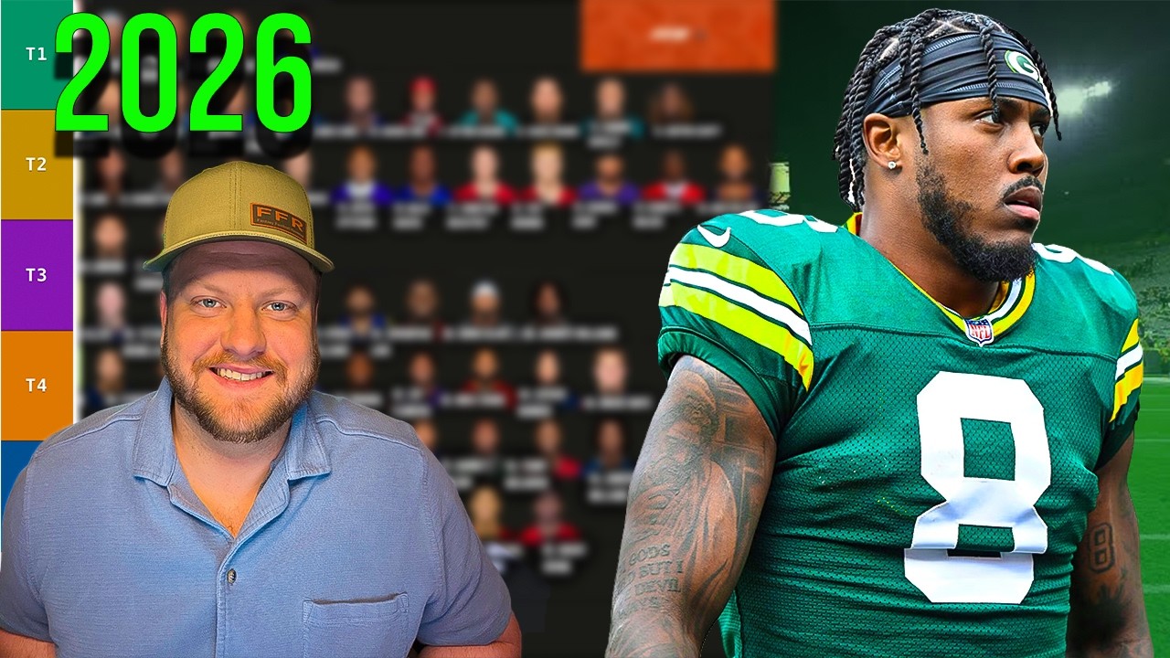 Updated Top 60 Rankings for 2026 Fantasy Football (Overall)