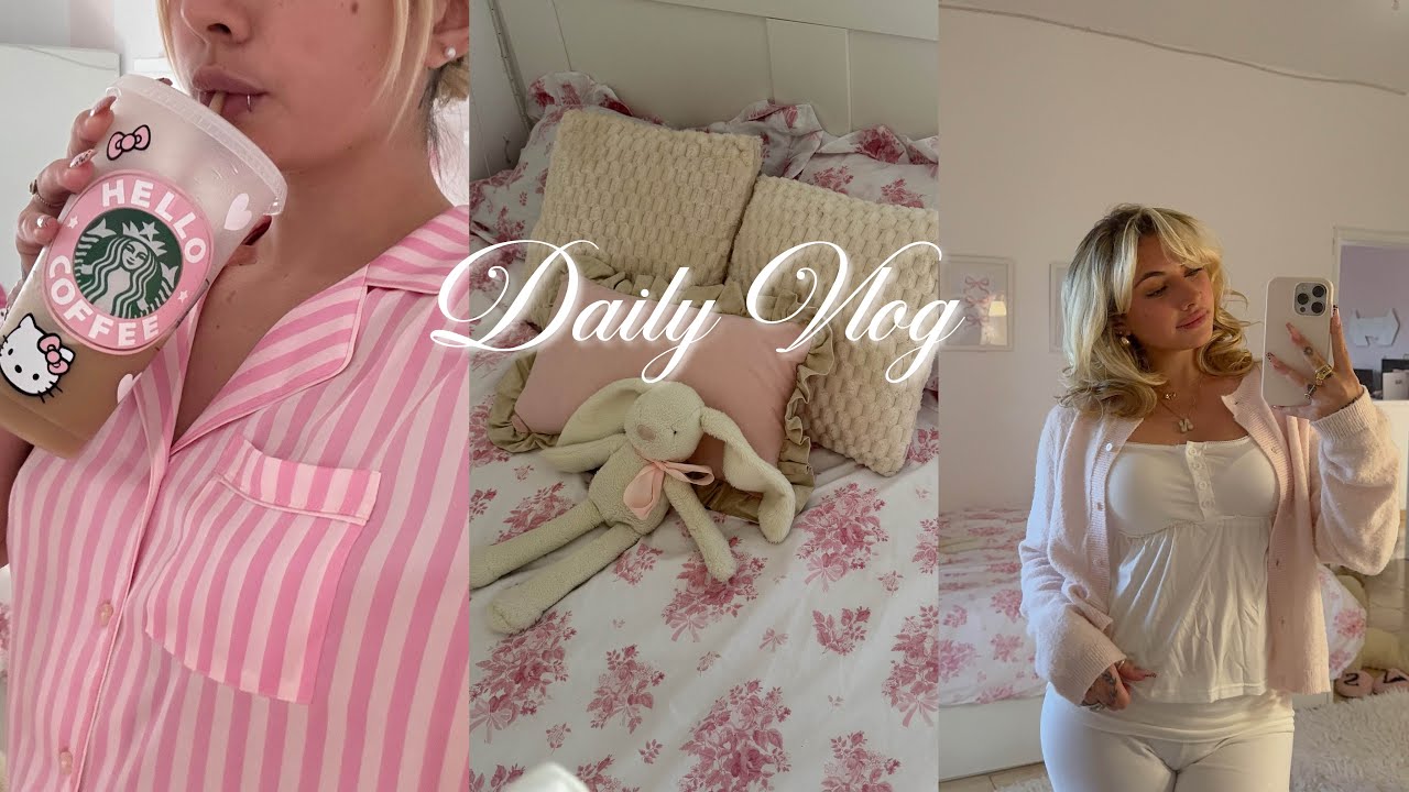 🩰un día muy rosita {recados, tutorial rulos sin calor, updates…}👼🏼