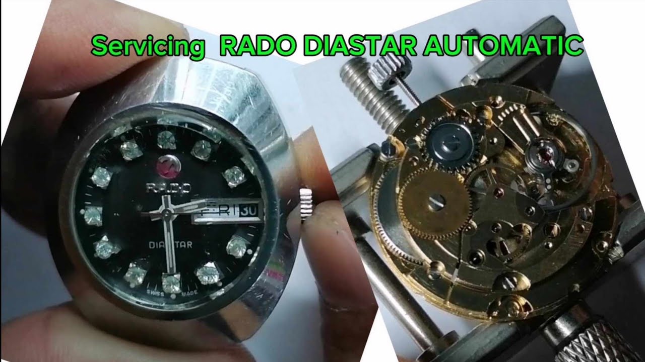 RADO DIASTAR AUTOMATIC | Servicing Rado Diastar Automatic
