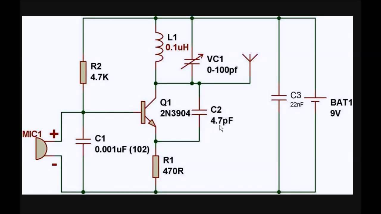 Simple FM Transmitter Circuit