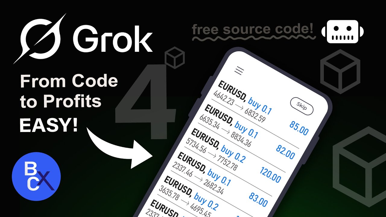 Grok 4 AI Step-by-Step Guide 2025 to Built a Profitable AI Agent Day Trader (forex, stocks, crypto)