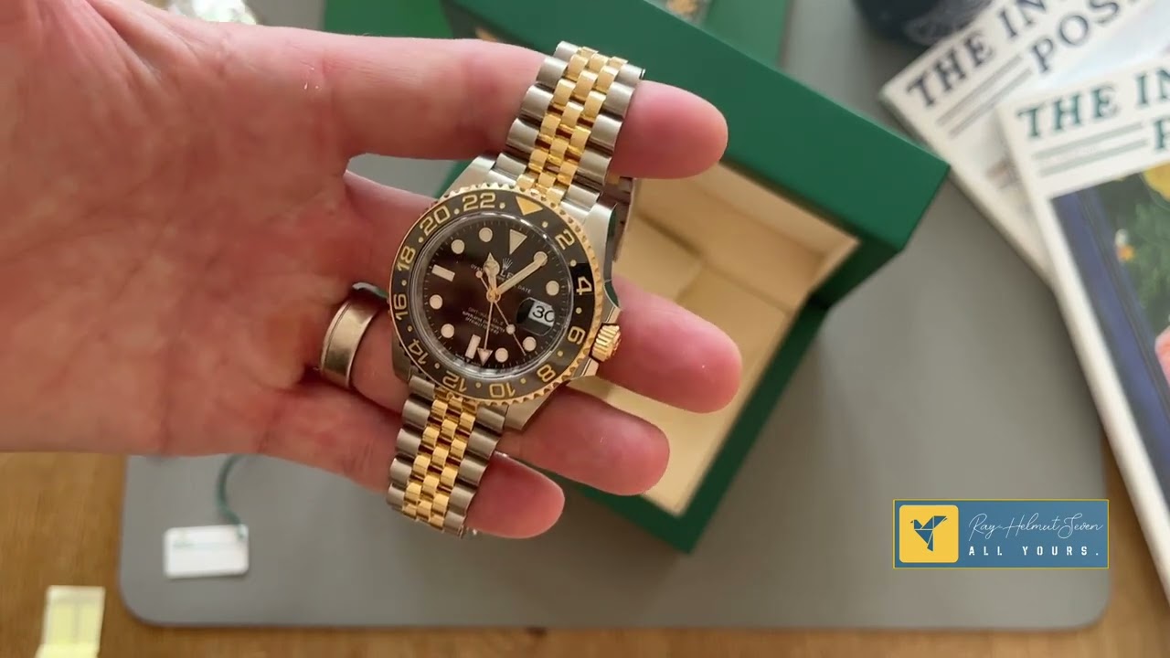 Deutschland-Premiere im Unboxing: 126713GRNR - Neue Bicolor-GMT Master im Review