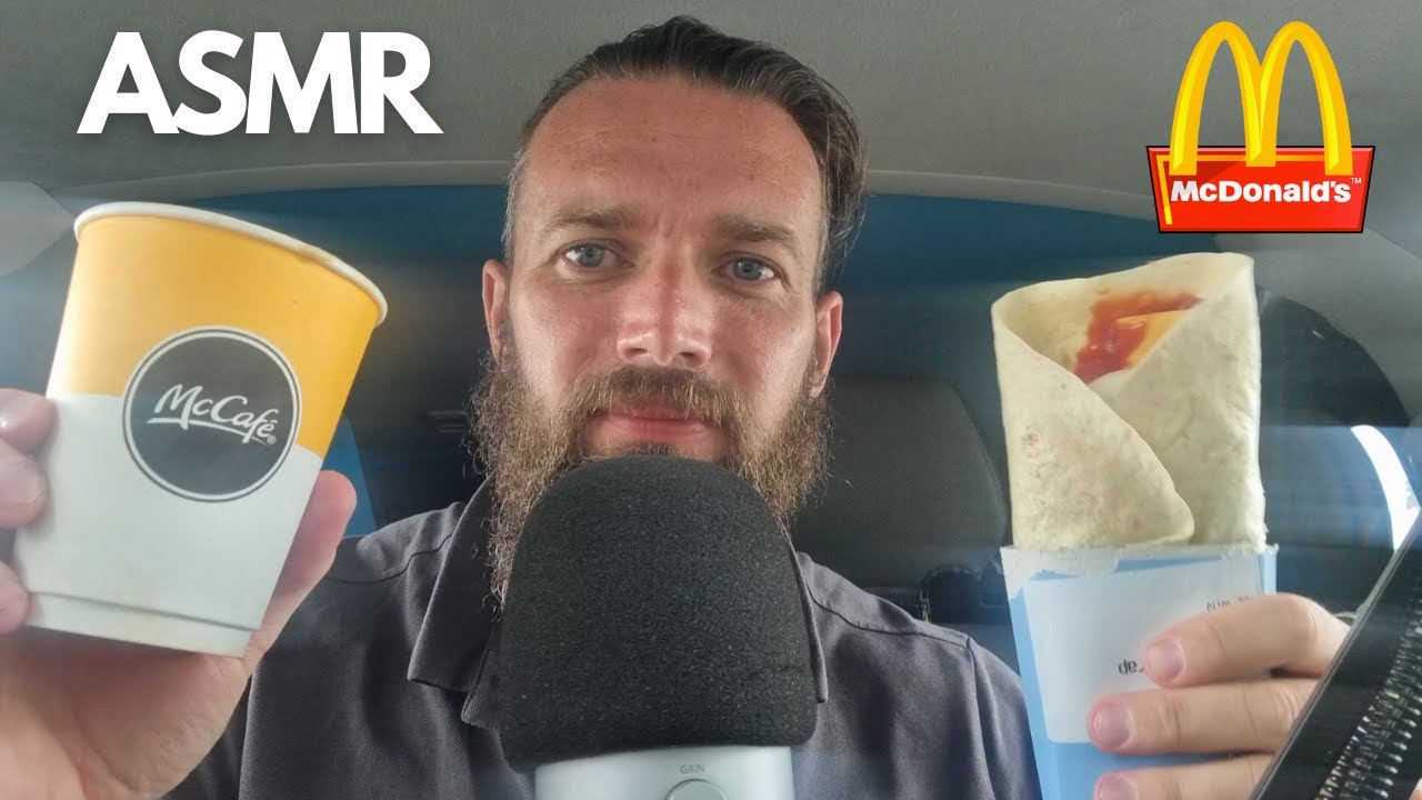 ASMR British McDonalds Breakfast Mukbang 🍟
