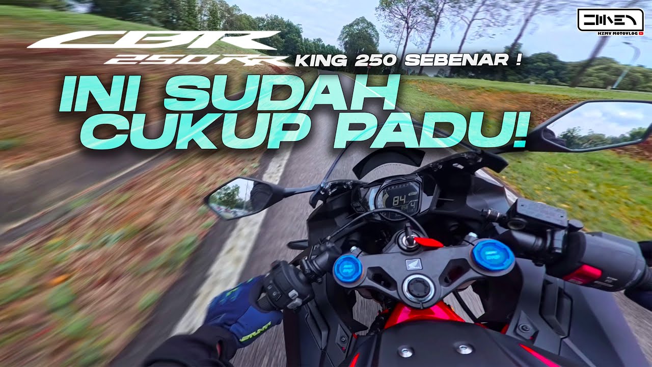 PILIH BETUL-2 GAIS ! Honda CBR250 RR Malaysia | Insta360 Ace Pro 2 [4K]