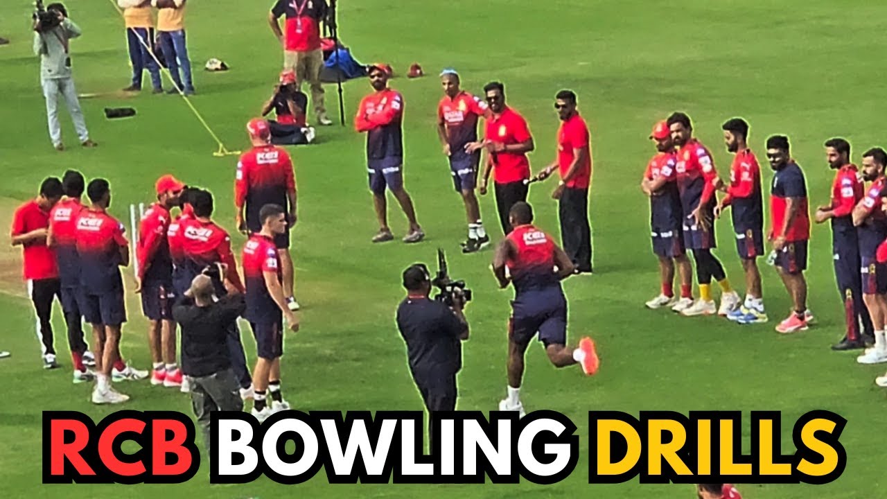 RCB Bowling Drills In IPL 2025 | Josh Hazlewood
