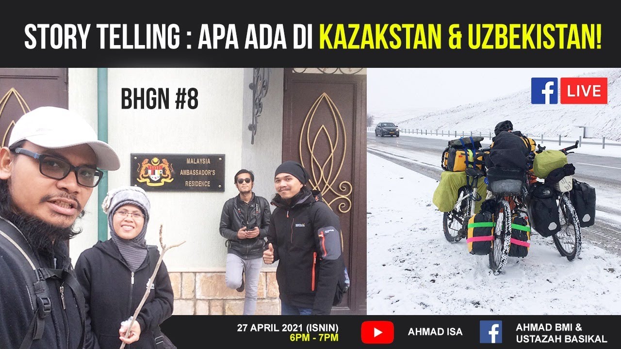 🔴 STORY TELLING LIVE 🔴 : BHGN 7 - SALJI DI KAZAKHSTAN & UZBEKISTAN #jiwakembara