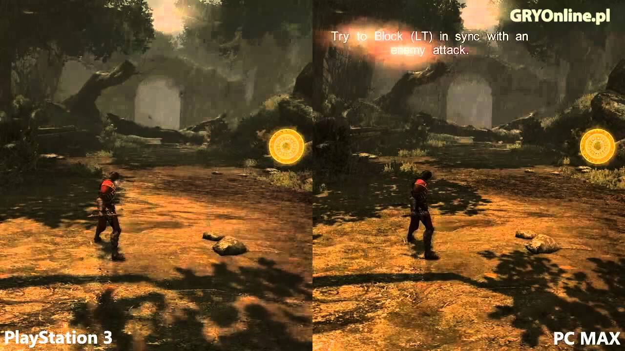 Castlevania Lords of Shadow - porównanie ustawień graficznych PC vs PS3
