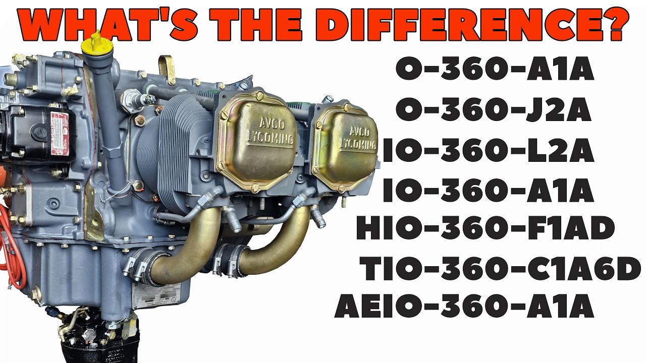 Lycoming O-360 Variant Differences Finally Explained
