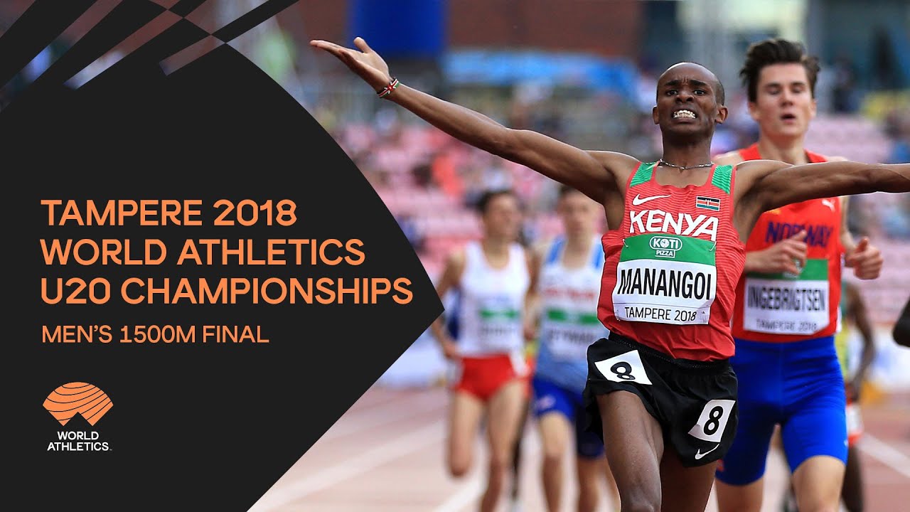 Men's 1500m Final - World Athletics U20 Championships Tampere 2018