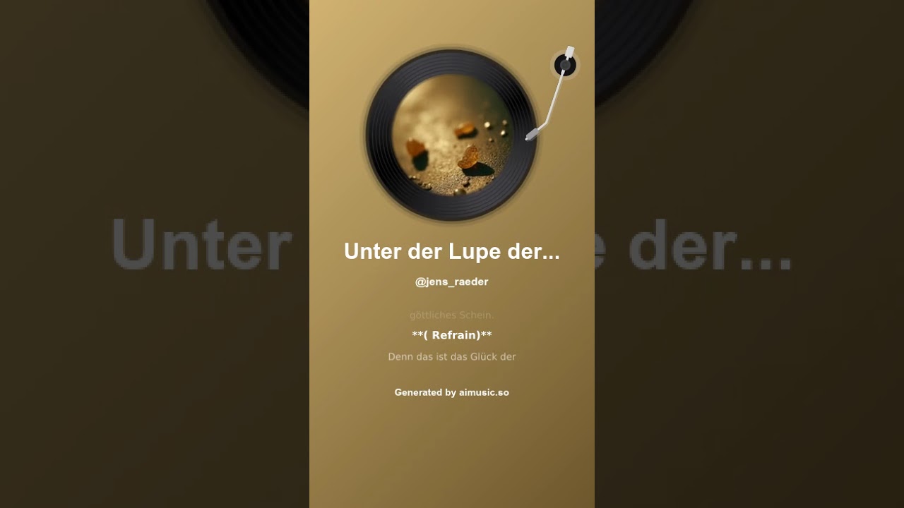 Unter der Lupe der Zeit