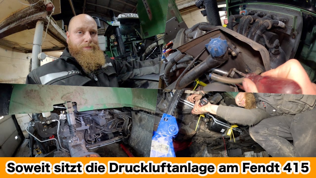 FarmVLOG#692 - Alles sitzt schonmal ordentlich verbaut am Fendt 415 Vario