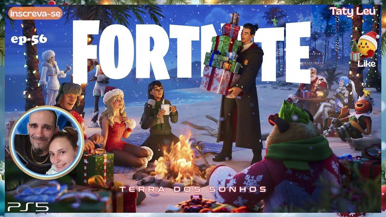 Fortnite - Capítulo Sete - Temporada 1 PS5 ep-56😊😉Ambos - Comédias Jogos