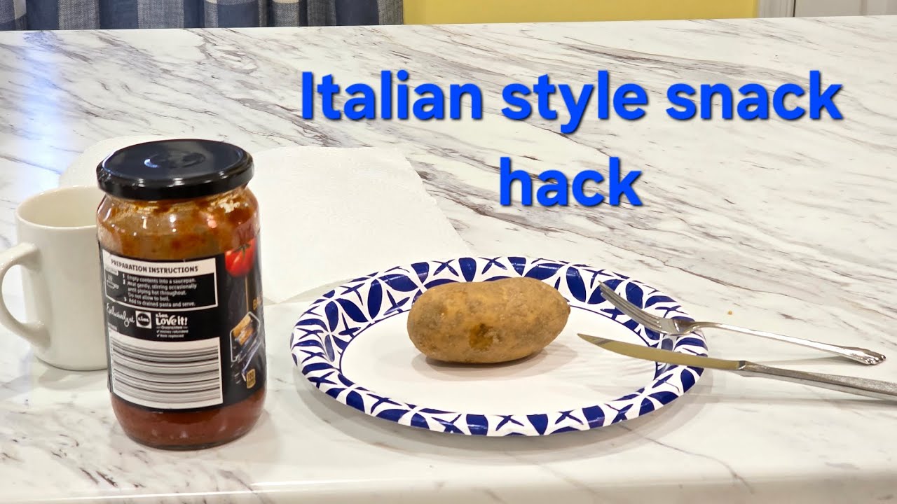 Italian style snack hack. Gluten free and vegan