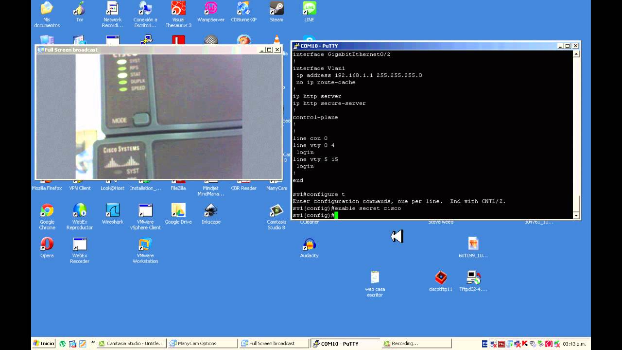 SWITCH 2960 PASSWORD RECOVERY