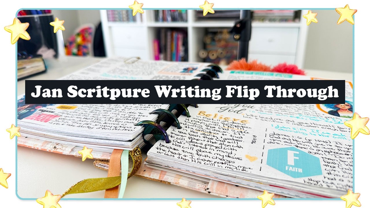 January Flip Through Scripture Writing Topic “Faith” 2025