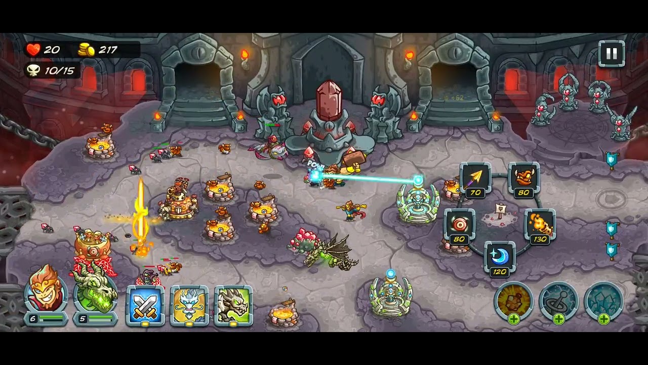 Kingdom rush alliance 10. Храмовый двор