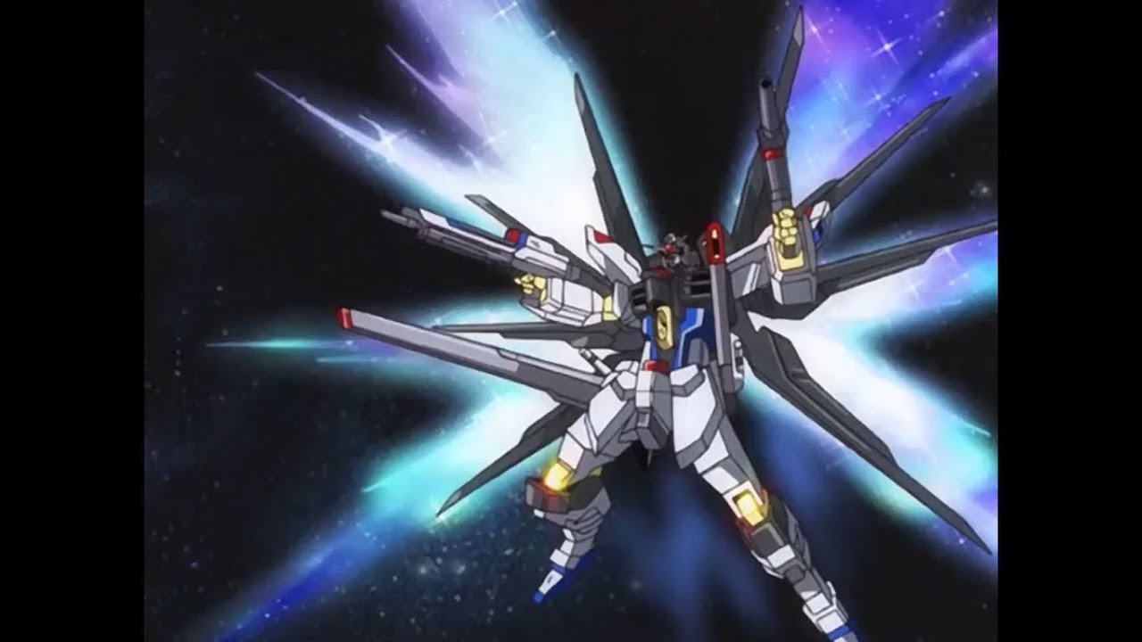 Strike Freedom Gundam's First Launch (Original Version)