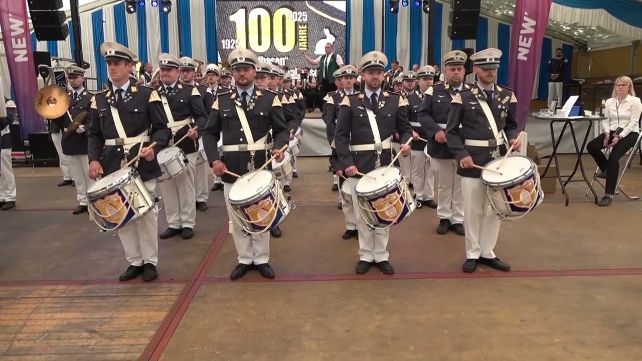 The Green Berets, 100 Jahre Tambourcorps 