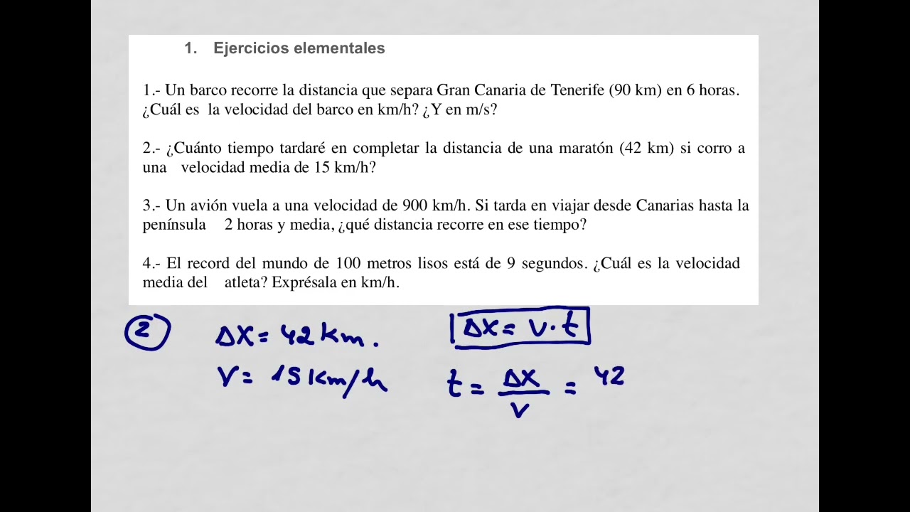 1. Practicar MRU