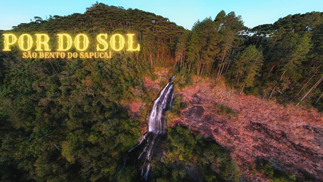 Por do SOL INCRÍVEL | CACHOEIRA do TOLDI - SÃO BENTO