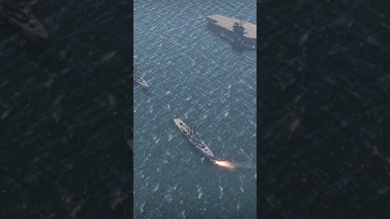A-10 Warthog Launches AGM Missile on  Navy Ship