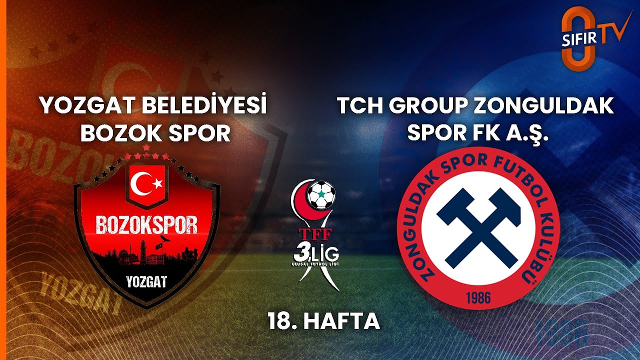 YOZGAT BELEDİYESİ BOZOK SPOR - TCH GROUP ZONGULDAK SPOR FK A.Ş.