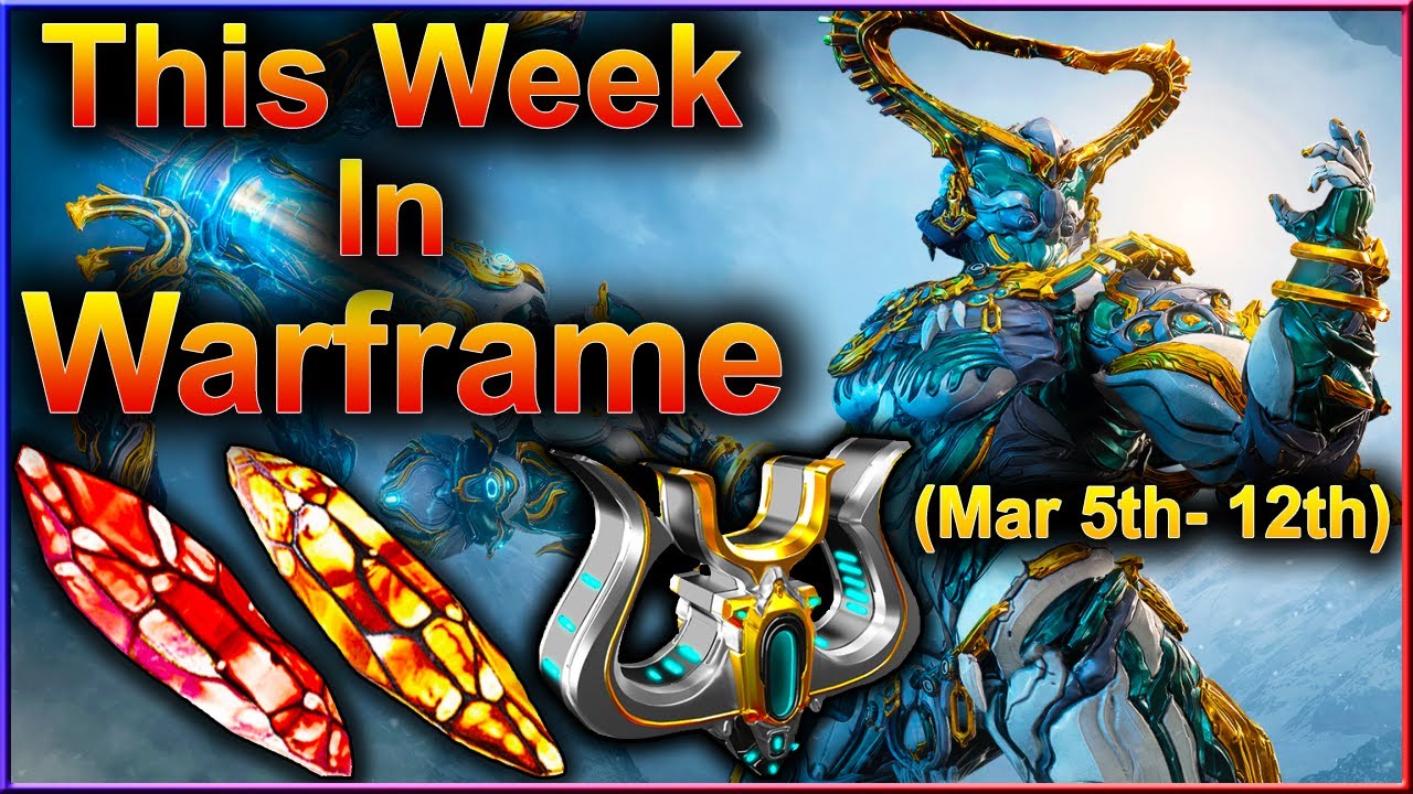 Warframe Weekly Reset UMBRA Forma Crimson & Amber Shards Rivens & More