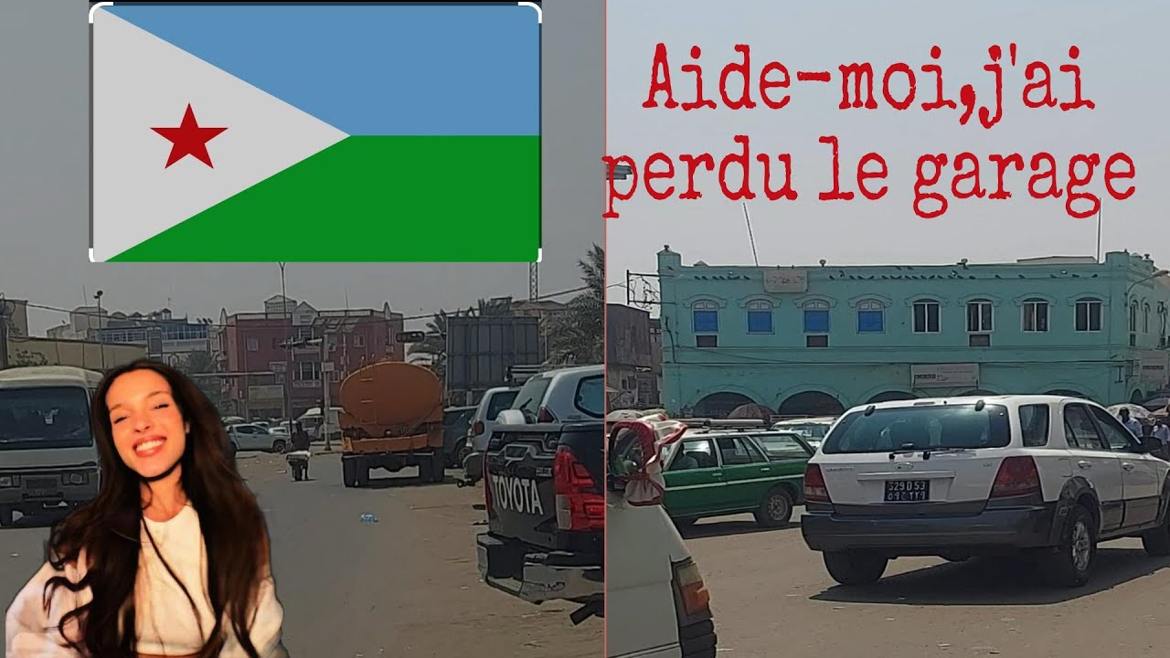 Conduire dans la ville de Djibouti pour trouver un garage.