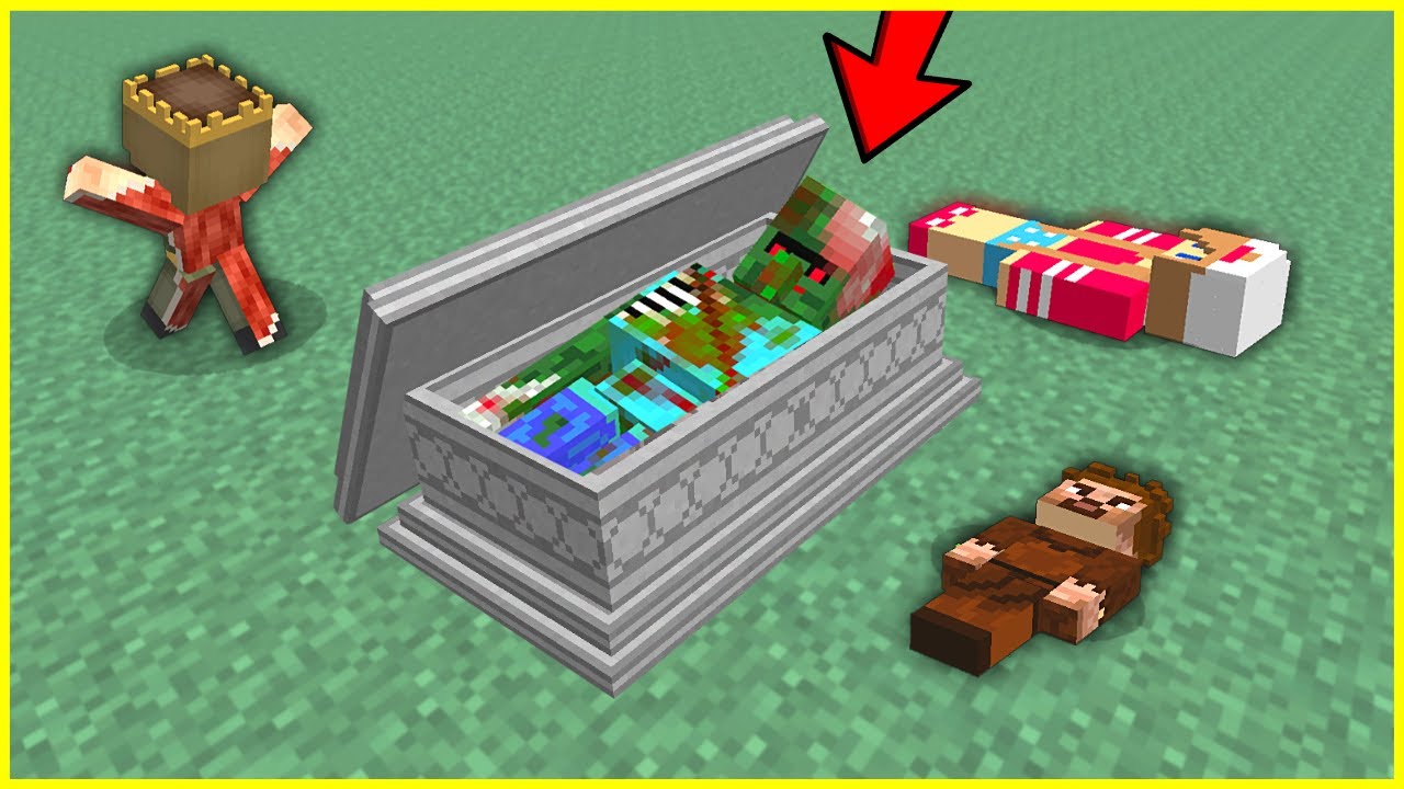 ZOMBİ KRAL MEZARDAN &Ccedil;IKTI HERKES KORKUDAN BAYILDI! 😂 - Minecraft