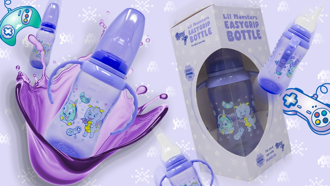 New Lil Monster Easy Grip Adult Bottle!