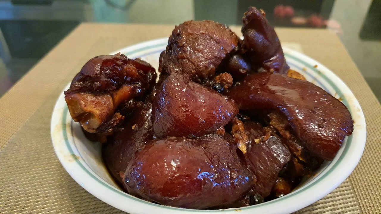 braised pork leg