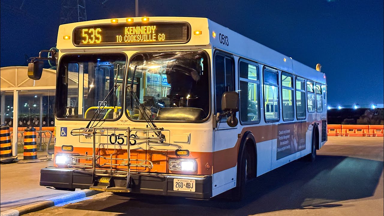 Mississauga Transit 0513 2005 NewFlyer D40LF - Route 53 Kennedy