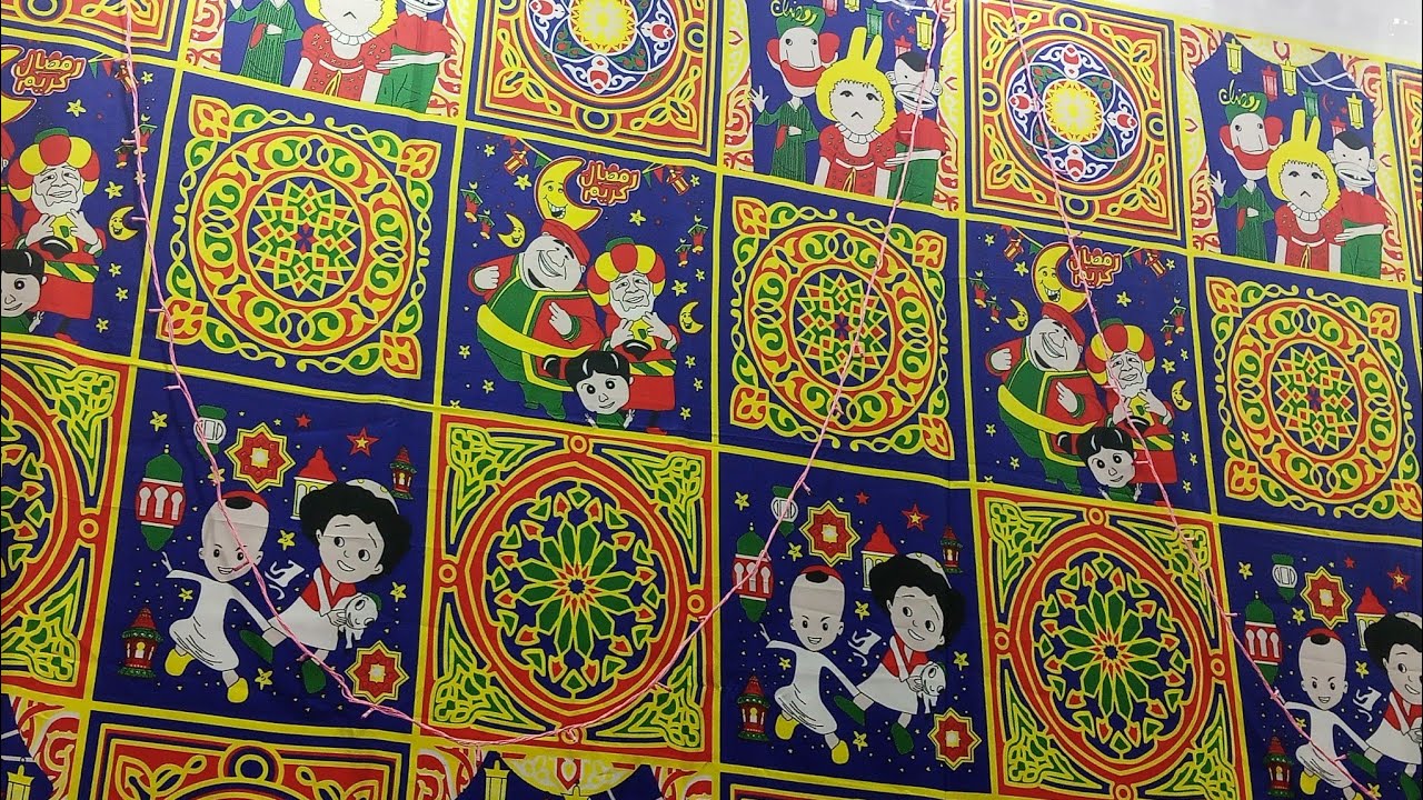 علقنا زينة رمضان 🎇🎉 الجزء التاني