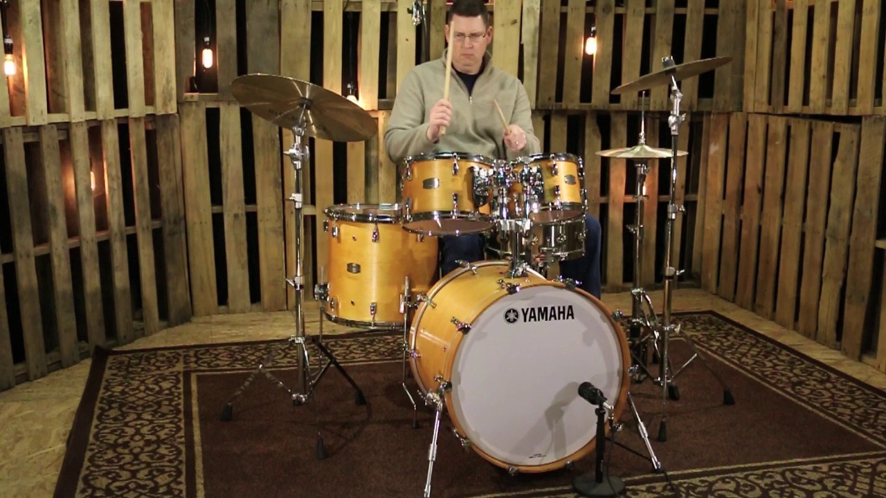 Yamaha Absolute Hybrid Maple Vintage Natural Shell Pack