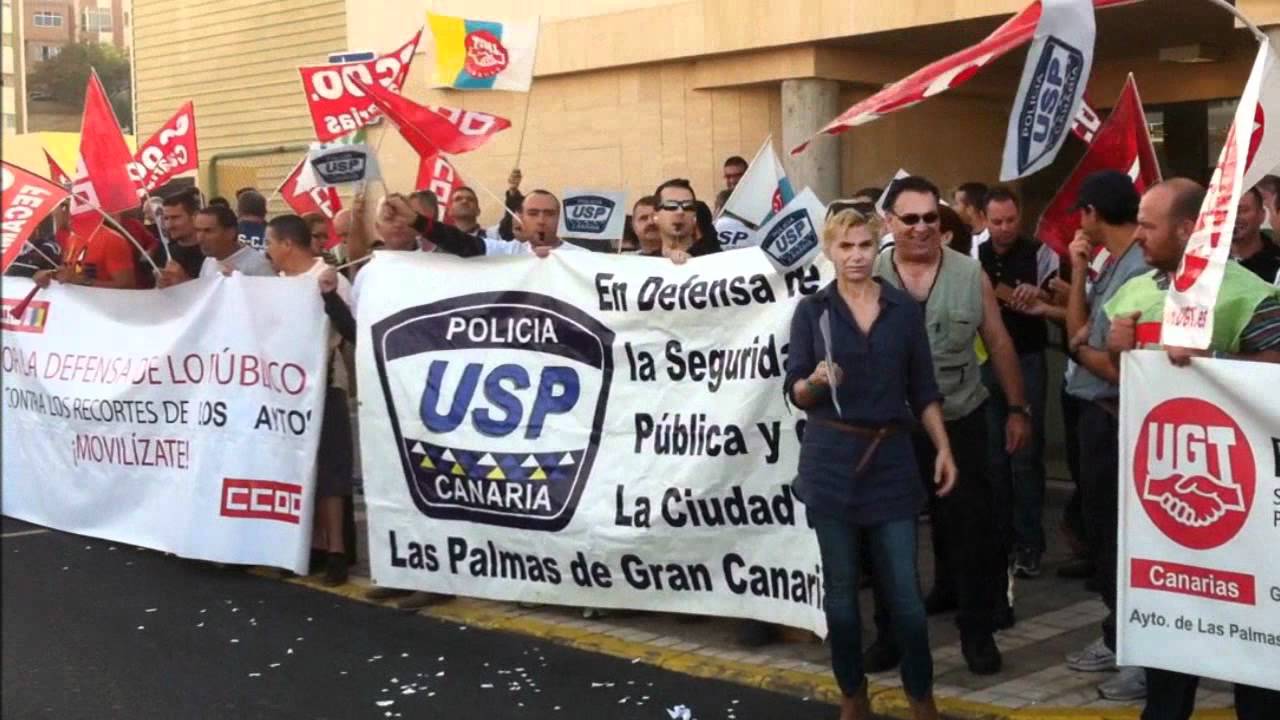 MANIFESTACION POLICIAS LOCALES LPGC