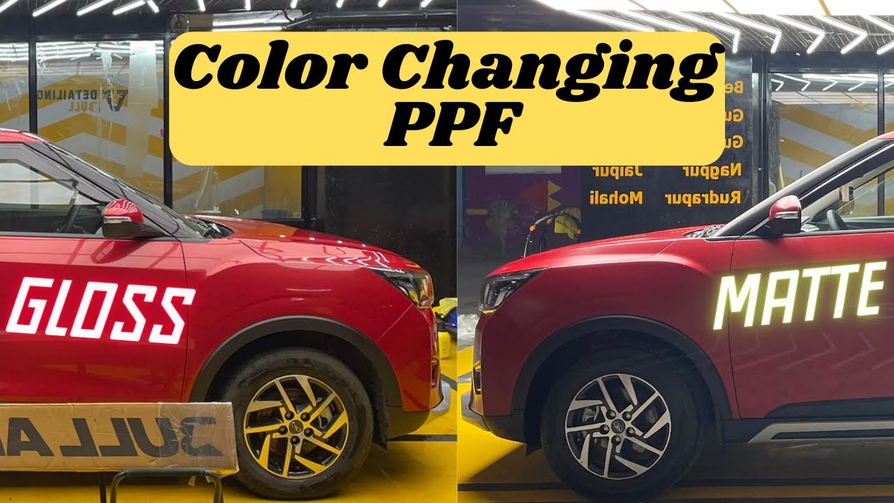 Wow 😍 Color Changing PPF by Detailing Bulls | Latest XUV300 W8 Optional