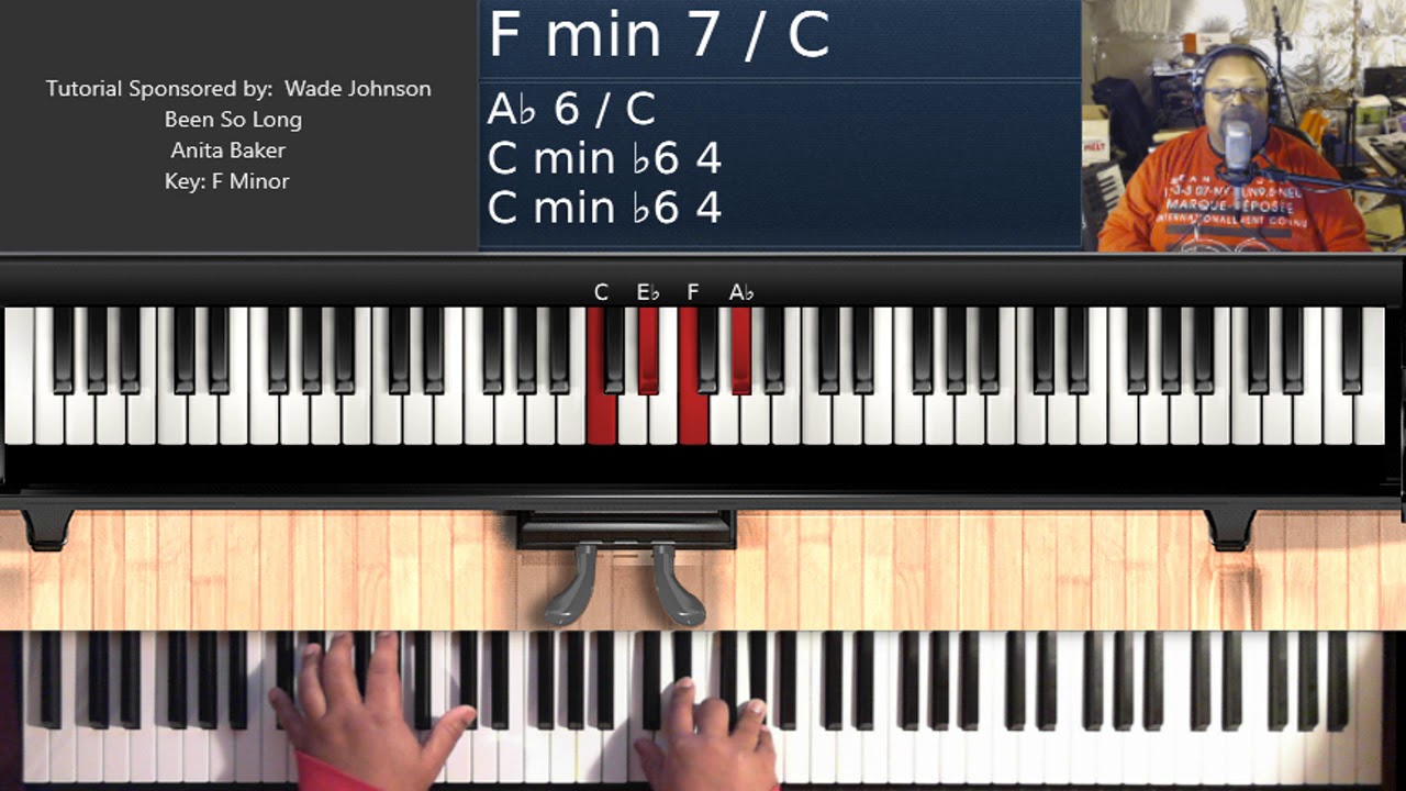 Been So Long (by Anita Baker) - Piano Tutorial