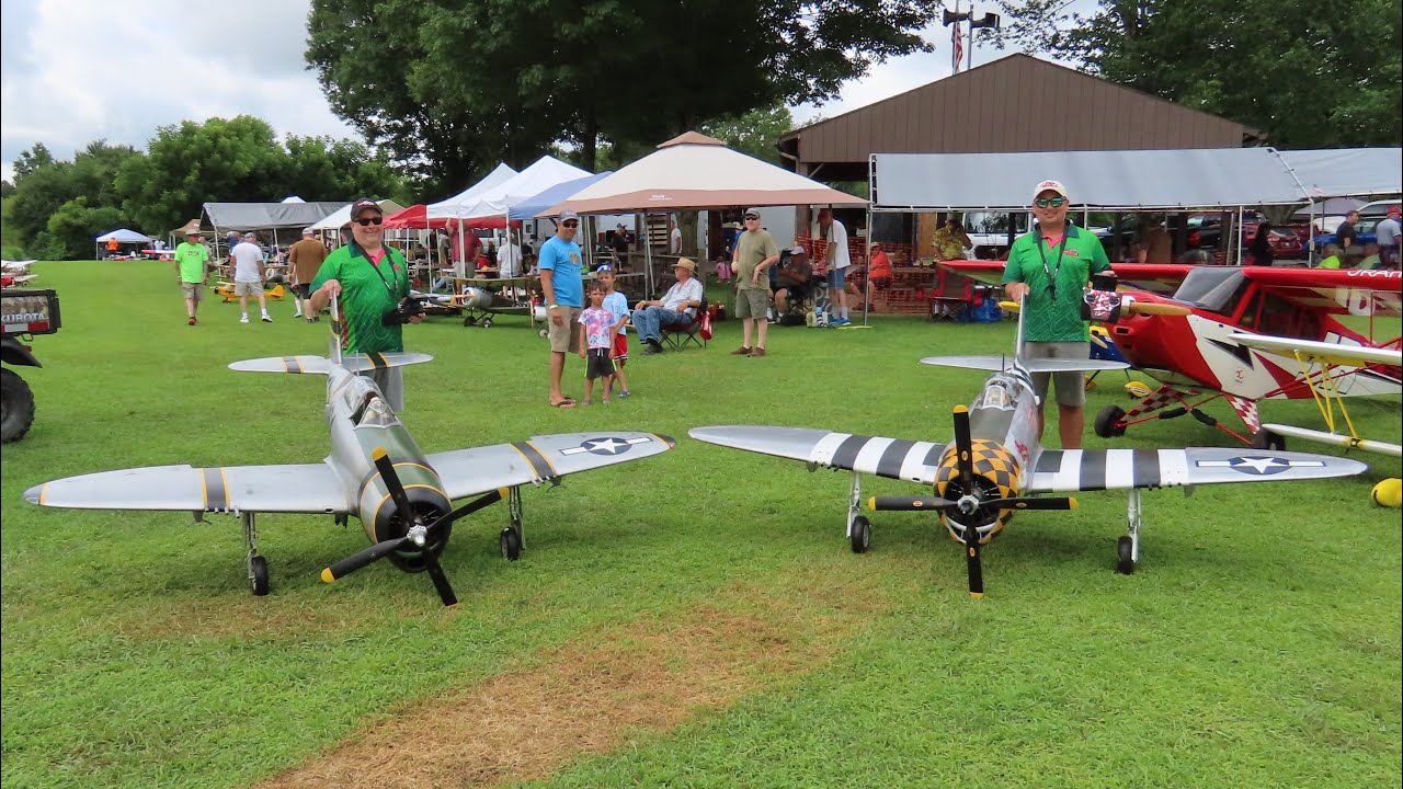Carf Models P-47 The Jug at Warbirds Over Delaware 2025