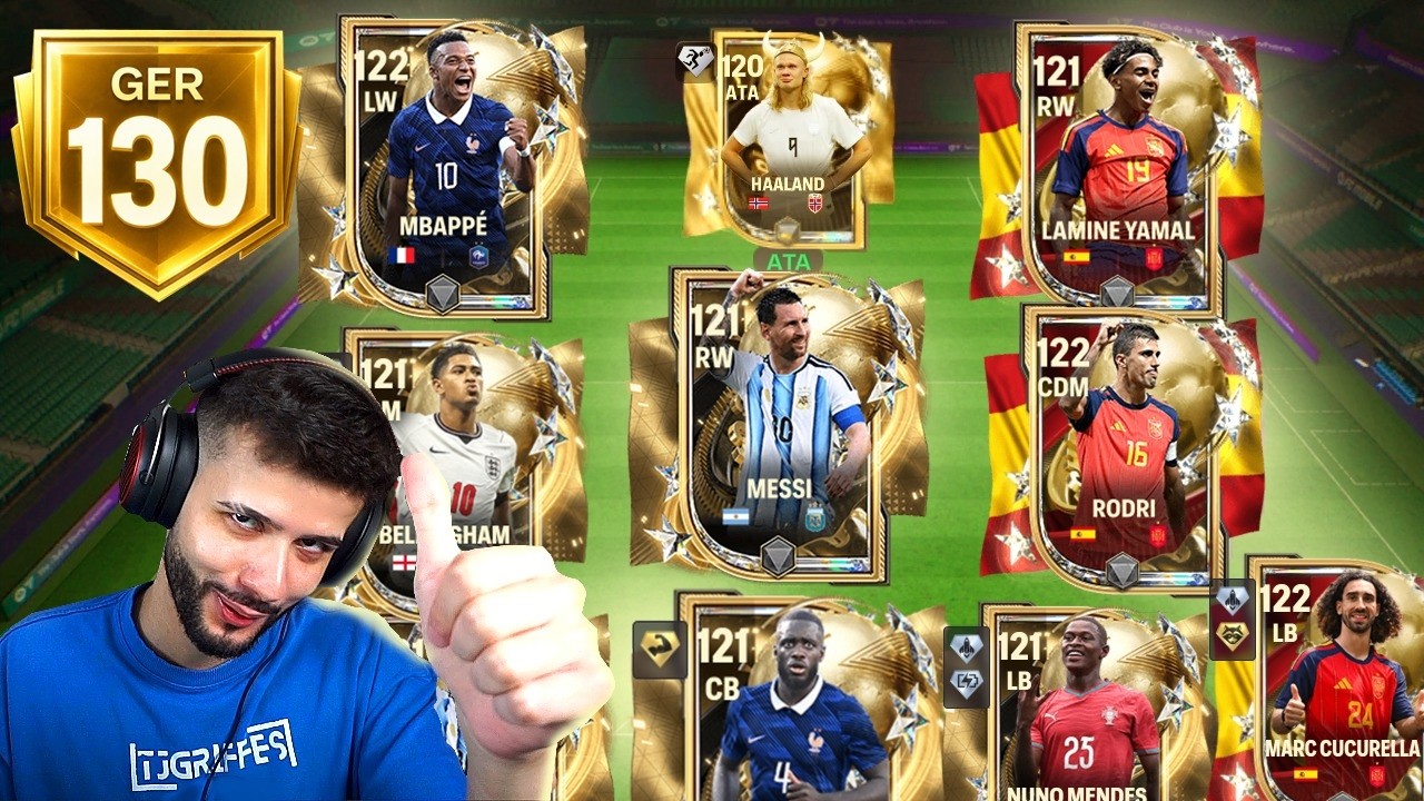MONTEI A SELE&Ccedil;&Atilde;O FINAL DA COPA COM OS MELHORES DO FC MOBILE! 🤩🏆