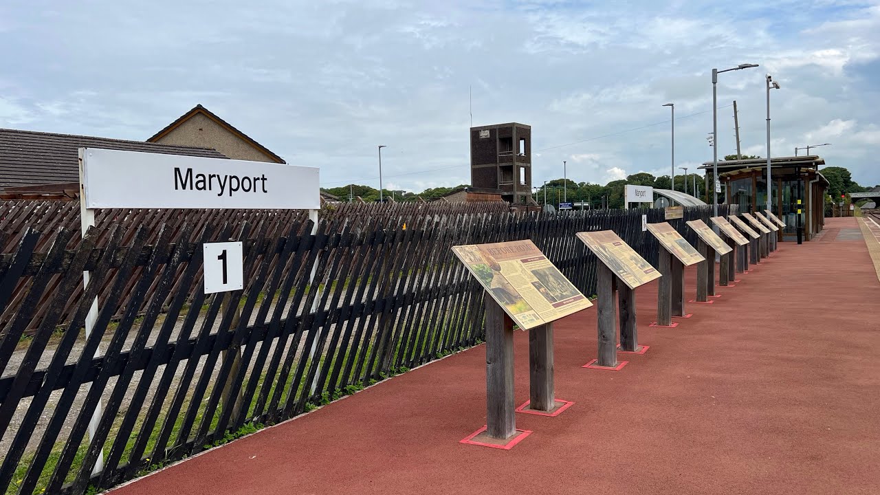 Maryport Station - Cumbrian Coast Line (1st July 2022)