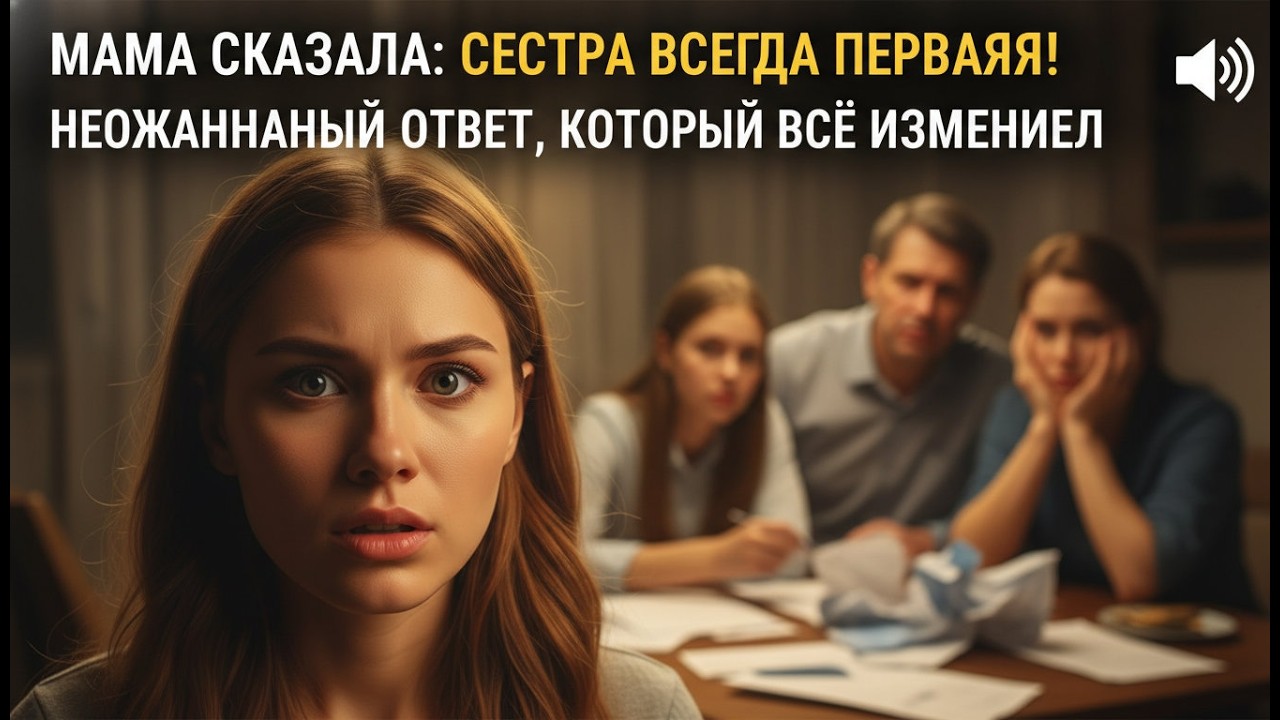 Мать объявила, что сестра всегда первая. Кризис заставил их умолять — мои условия шокировали всех