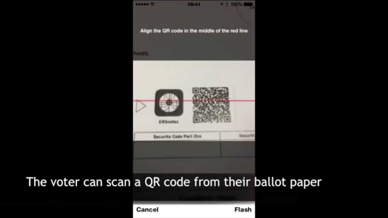 ERSvotes mobile voting app